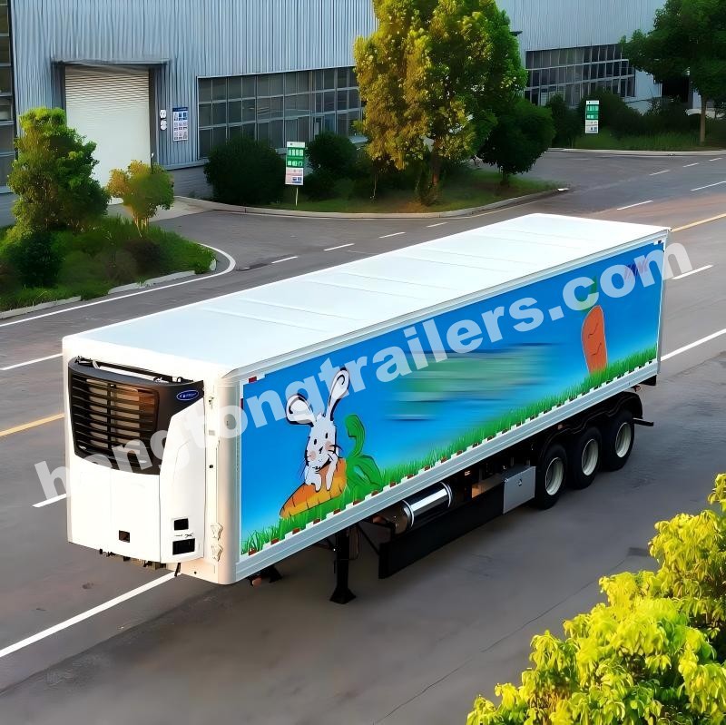 Külmutatud paakauto haagis