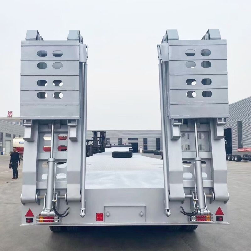 Semi Low Bed Trailer factory